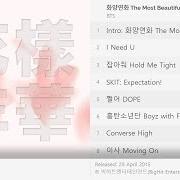 Der musikalische text HOLD ME TIGHT von BTS ist auch in dem Album vorhanden The best moment in life, pt. 1 (2015)