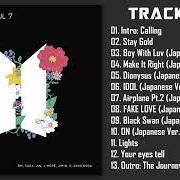 Der musikalische text FAKE LOVE - JAPANESE VER. von BTS ist auch in dem Album vorhanden Map of the soul: 7 ~ the journey ~ (2020)