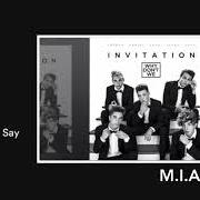 Der musikalische text WORDS I DIDN'T SAY von WHY DON'T WE ist auch in dem Album vorhanden Invitation (2017)