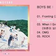 Der musikalische text MANSAE von SEVENTEEN ist auch in dem Album vorhanden Boys be (2015)