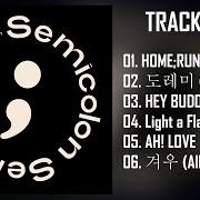 Der musikalische text HOME;RUN von SEVENTEEN ist auch in dem Album vorhanden ; (semicolon) (2020)