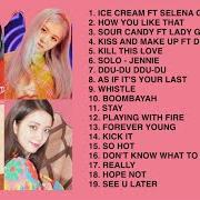 Der musikalische text BET YOU WANNA von BLACKPINK ist auch in dem Album vorhanden The album (2020)