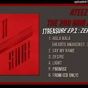 Der musikalische text LIGHT von ATEEZ ist auch in dem Album vorhanden Treasure ep.2: zero to one (2019)