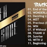 Der musikalische text DAZZLING LIGHT von ATEEZ ist auch in dem Album vorhanden Treasure ep.Fin: all to action (2019)
