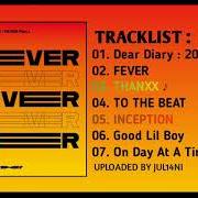 Der musikalische text DEAR DIARY: 2016.07.29 von ATEEZ ist auch in dem Album vorhanden Zero: fever, pt. 1 (2020)