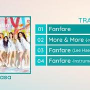 Der musikalische text MORE & MORE (JAPANESE VERSION) von TWICE ist auch in dem Album vorhanden Fanfare (2020)