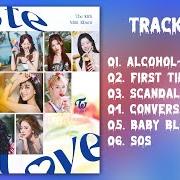 Der musikalische text FIRST TIME von TWICE ist auch in dem Album vorhanden Taste of love (2021)