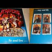 Der musikalische text SUICIDAL LUNACY von VENDETTA ist auch in dem Album vorhanden Go and live...Stay and die (1987)