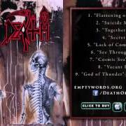 Der musikalische text SECRET FACE von DEATH ist auch in dem Album vorhanden Human (1991)