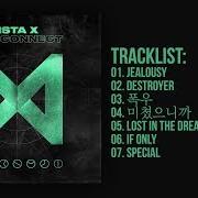 Der musikalische text CRAZY IN LOVE von MONSTA X ist auch in dem Album vorhanden The connect : dejavu (2018)