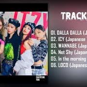 Der musikalische text DALLA DALLA -JAPANESE VER.- von ITZY ist auch in dem Album vorhanden It'z itzy (2021)