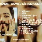 Der musikalische text 5 PA LAS 12 von CAMILO ist auch in dem Album vorhanden Mis manos (2021)
