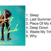 Der musikalische text DEEP DOWN von JOHNNY ORLANDO ist auch in dem Album vorhanden Teenage fever (2019)