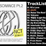 Der musikalische text 90'S LOVE von NCT 127 ist auch in dem Album vorhanden Nct resonance pt. 2 - the 2nd album (2020)