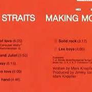 Der musikalische text EXPRESSO LOVE von DIRE STRAITS ist auch in dem Album vorhanden Making movies (1980)