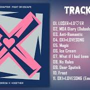 Der musikalische text LO$ER=LO?ER (LOSER=LOVER) von TOMORROW X TOGETHER ist auch in dem Album vorhanden The chaos chapter: fight or escape (2021)