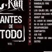Der musikalische text OUTRO von C-KAN ist auch in dem Album vorhanden Antes de todo (2016)