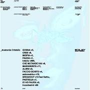 Der musikalische text ASIMMETRICO V10 von ISIDE ist auch in dem Album vorhanden Anatomia cristallo (2021)
