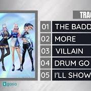 Der musikalische text VILLAIN von K/DA ist auch in dem Album vorhanden All out (2020)