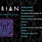 Der musikalische text SEÑALES von DORIAN ist auch in dem Album vorhanden Justicia universal (2018)