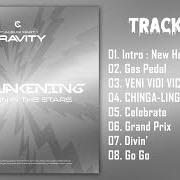 Der musikalische text CELEBRATE von CRAVITY ist auch in dem Album vorhanden The awakening : written in the stars (2021)