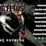 Der musikalische text FORCED ELIMINATION von DYING FETUS ist auch in dem Album vorhanden Stop at nothing (2003)