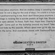 Der musikalische text DEXTER & SINISTER von ELBOW ist auch in dem Album vorhanden Giants of all sizes (2019)