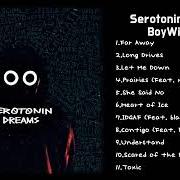 Der musikalische text SCARED OF THE DARK von BOYWITHUKE ist auch in dem Album vorhanden Serotonin dreams (2022)