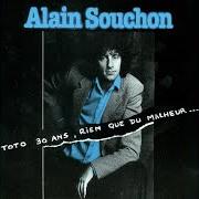 Der musikalische text FRENCHY BÉBÉ BLUES von ALAIN SOUCHON ist auch in dem Album vorhanden Toto 30 ans/rieque du malheur (1978)