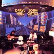 Der musikalische text BACK TOGETHER AGAIN von HALL & OATES ist auch in dem Album vorhanden Bigger than both of us (1976)