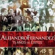 Der musikalische text QUE VOY A HACER CON MI AMOR von ALEJANDRO FERNÁNDEZ ist auch in dem Album vorhanden Alejandro fernández: 15 años de éxitos (2003)