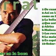 Der musikalische text ÁFRICA von JOAN MANUEL SERRAT ist auch in dem Album vorhanden Versos en la boca (2002)