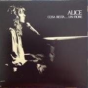 Der musikalische text UN'ISOLA von ALICE ist auch in dem Album vorhanden Cosa resta... un fiore (1978)