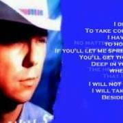 Der musikalische text THAT'S WHY I'M HERE von KENNY CHESNEY ist auch in dem Album vorhanden I will stand (1997)