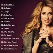 Der musikalische text ADAGIO von LARA FABIAN ist auch in dem Album vorhanden Lara fabian (2000)